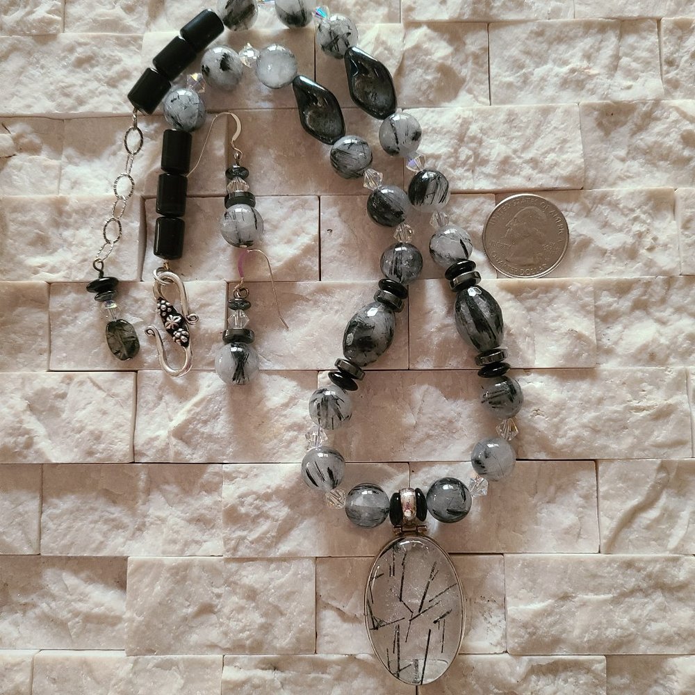 Black Rutilated Quartz